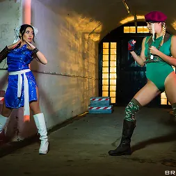 Christen Courtney in 'Brazzers' Sex Fighter- Chun Li vs Cammy (XXX Parody) (Thumbnail 1)