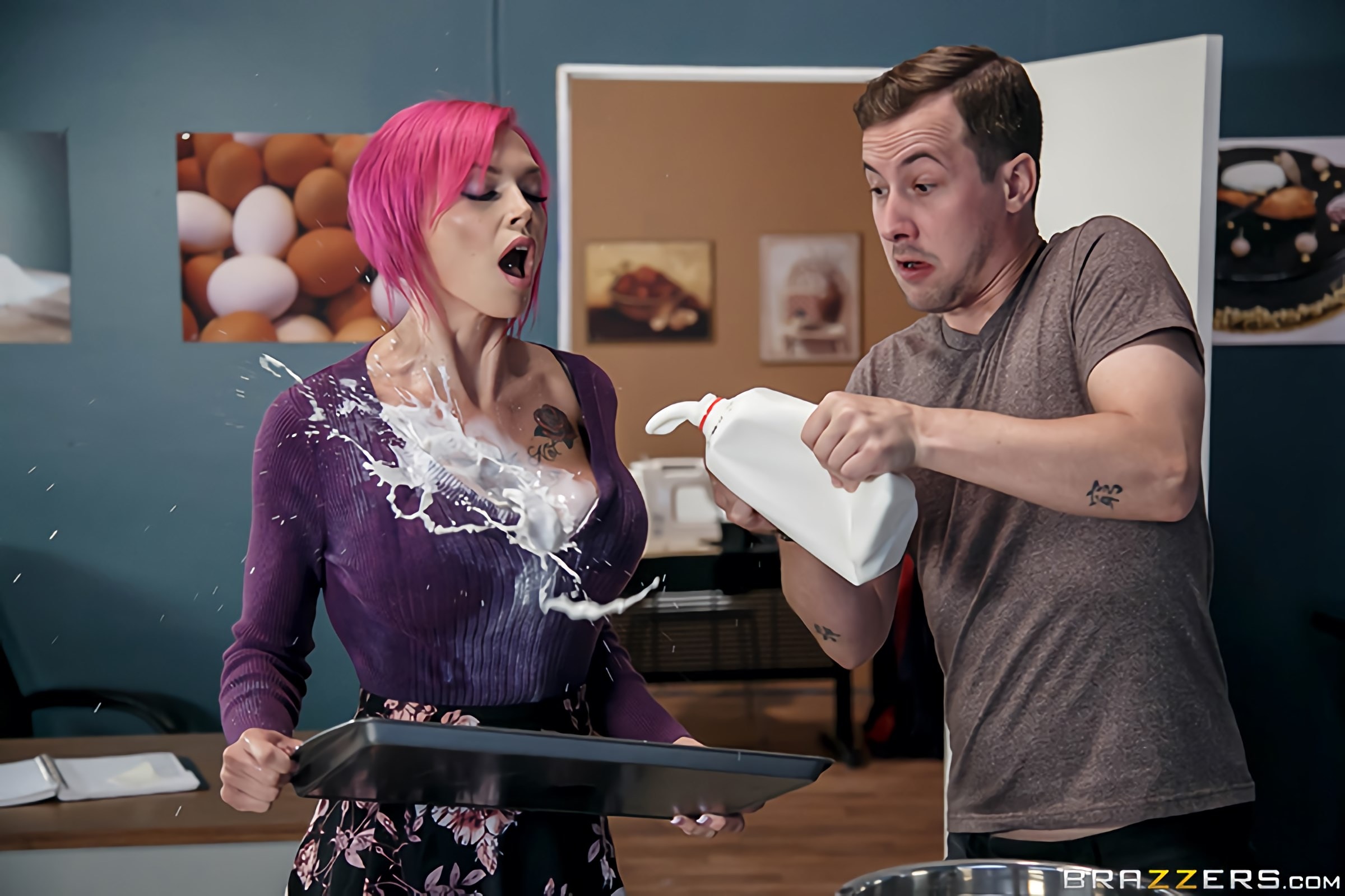 Brazzers 'Lets Bake A Titty Cake' starring Anna Bell Peaks (Photo 1)