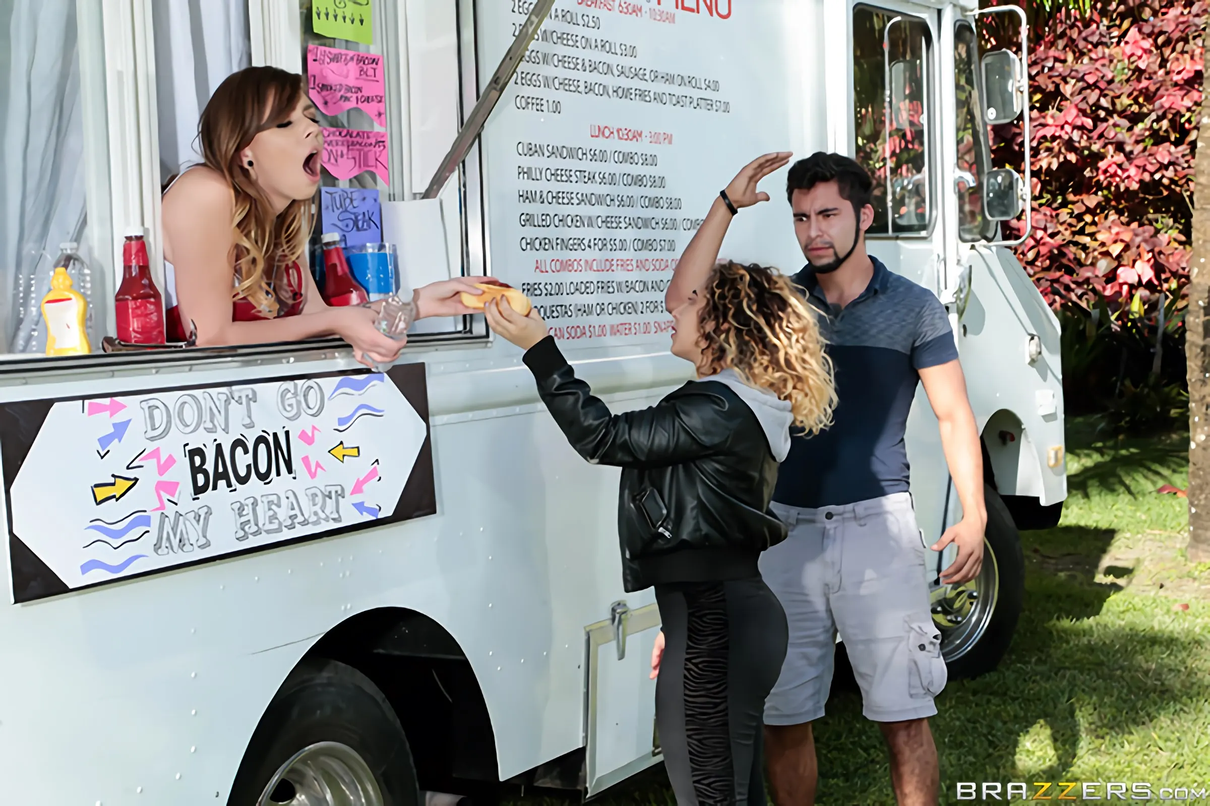 Brazzers 'Wenn der Foodtruck ein Felsin ist' Darsteller Alex Blake (Foto 1)