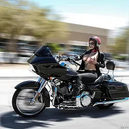 Anna Bell Peaks in 'Brazzers' Bloodthirsty Biker Babes - Part 1 (Thumbnail 1)