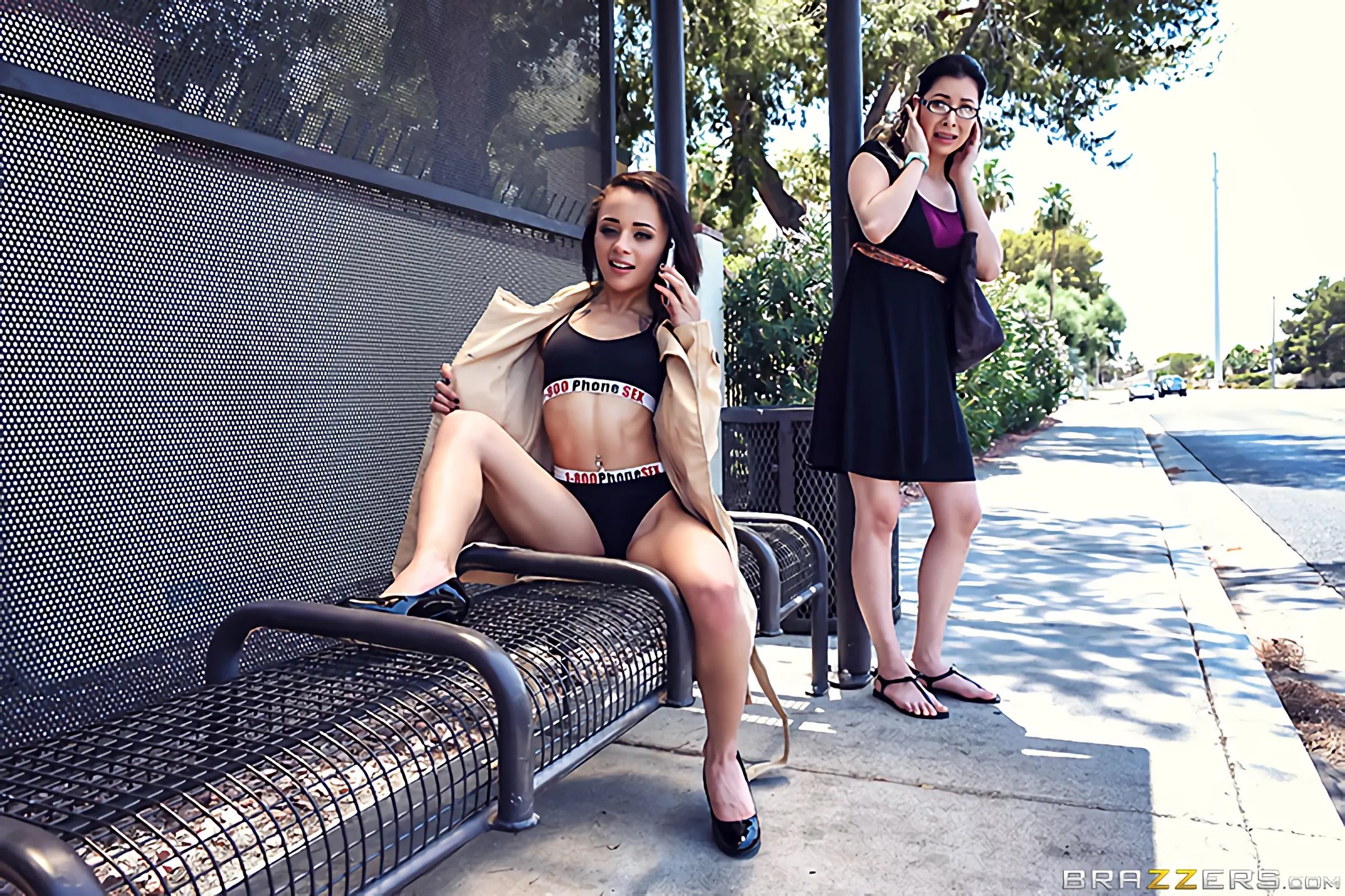Holly Hendrix in '1 800 Phone Sex - Line 3' from 'Brazzers' (Photo 1) Brazzers '1 800 Phone Sex - Line 3' starring Holly Hendrix (Photo 1)