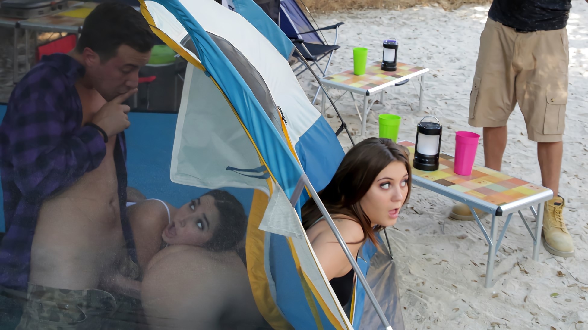 Brazzers 'In Tents Fucking - Part 2' starring JoJo Kiss (Photo 6)