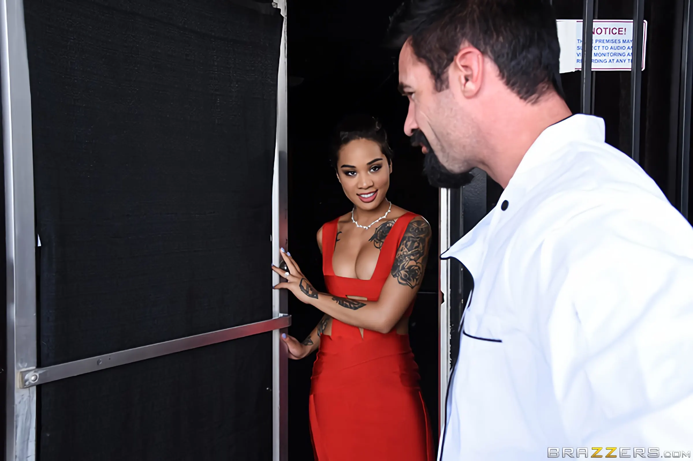 Brazzers 'Дегустация шеф-повара' Ролях Honey Gold (Фото 12)