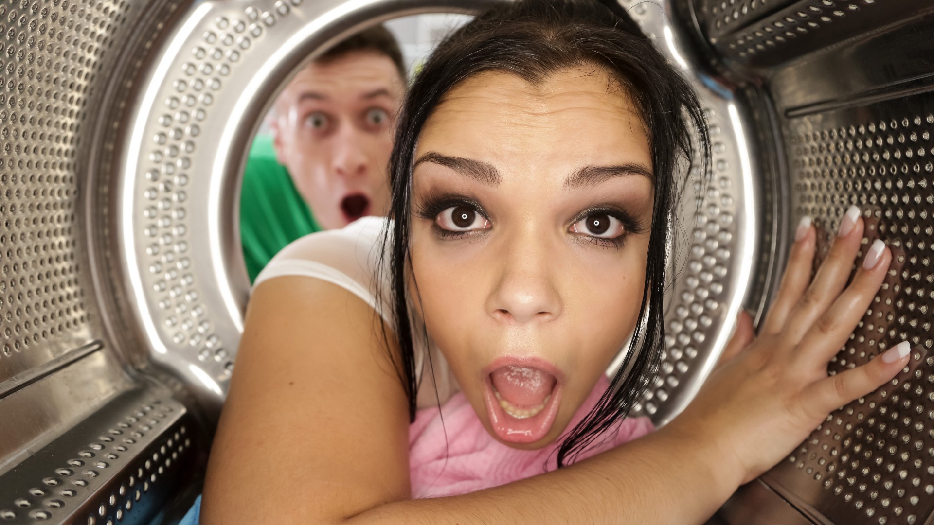 Brazzers 'Sticky Situations! The Best Of Getting Stuck' starring Bridgette B (Photo 1)