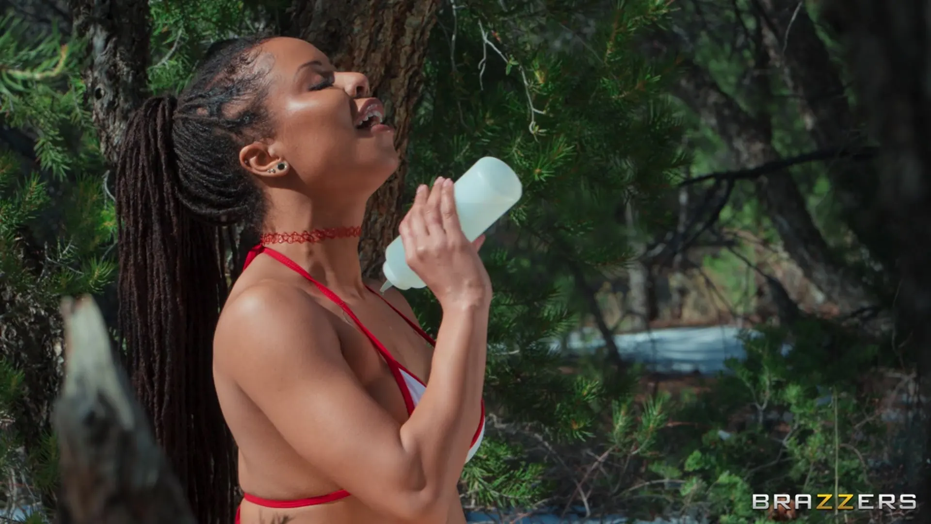 Brazzers 'Camping Fuck Buddies' starring Kira Noir (Photo 2)