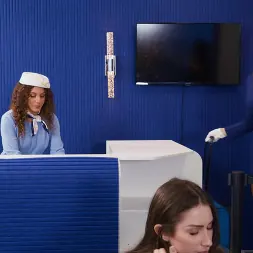 Melissa Stratton 在 'Brazzers' 機場休息室的蜥蜴們幸運：第一部分 (縮略圖 24)