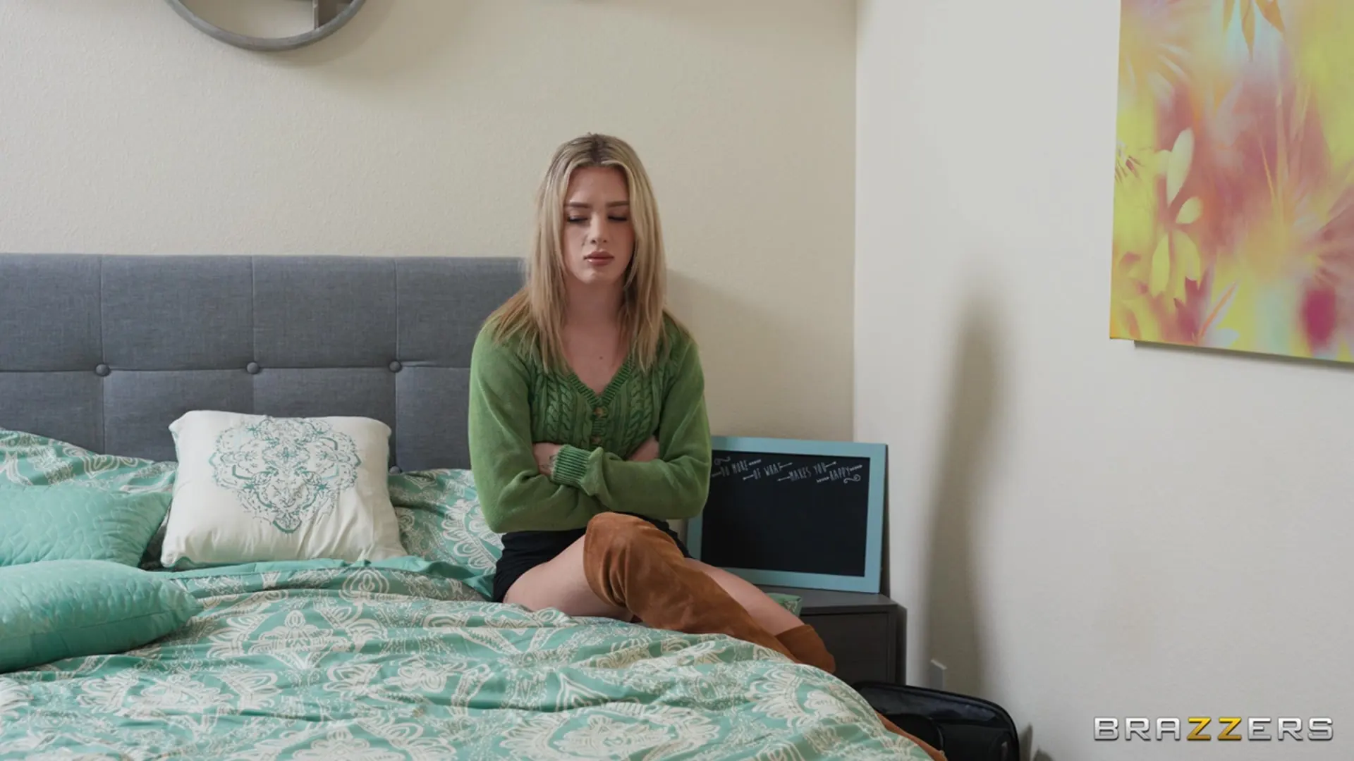 Brazzers 'Dilf füttert sie mit seiner Ladung und es ist ein Wrap' Darsteller Ashlyn Angel (Foto 12)