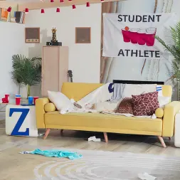 Anissa Kate В 'Brazzers' Милф-пума трахает братьев из братства (Миниатюру 4)