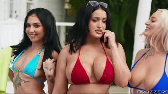 Elana Bunnz in 'Boobie Wash'