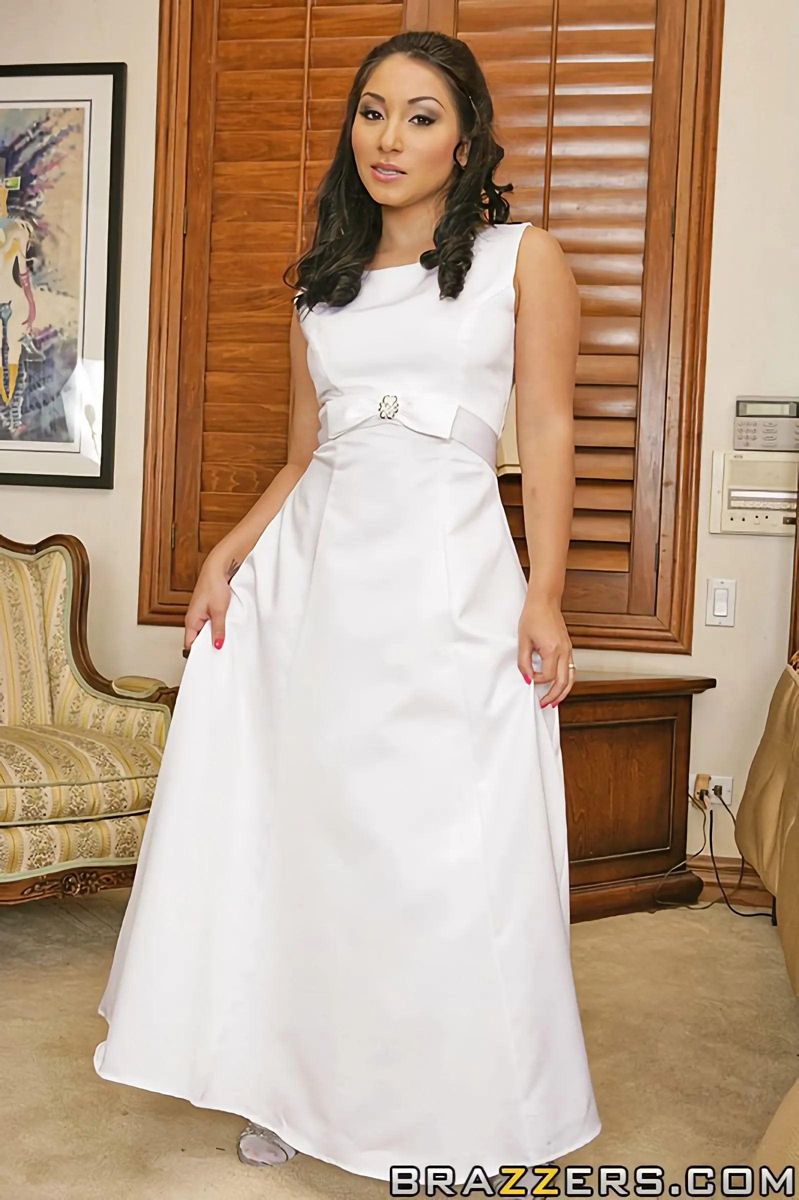 Brazzers 'Wedding Crazzers Part 1' starring Roxy Jezel (Photo 1)