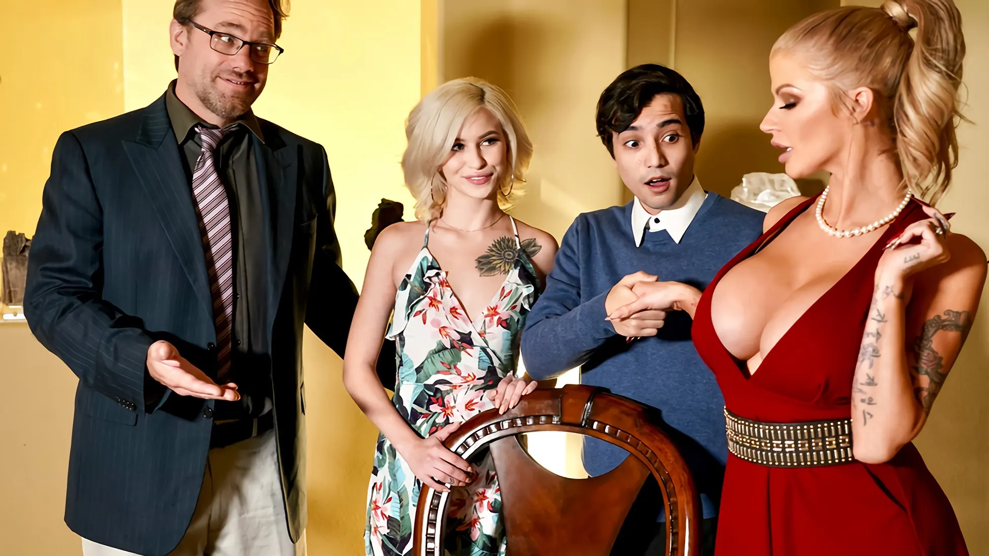 Brazzers 'A Lesson In Footplay' starring Joslyn James (Photo 6)