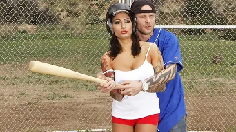 Ricki Raxxx in 'Teach Me How to Hold a Hard Bat'