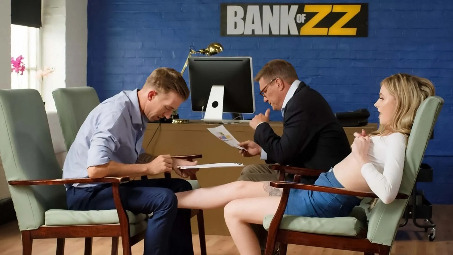 Brazzers 'Den Banker schlagen' Darsteller Baby Kxtten (Foto 1)