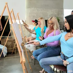 Robin Banx In 'Brazzers' Schlucken und malen und saugen Schwanz (Ein 1)