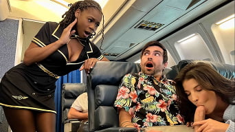 LaSirena69 en 'Jizzers de jet set'