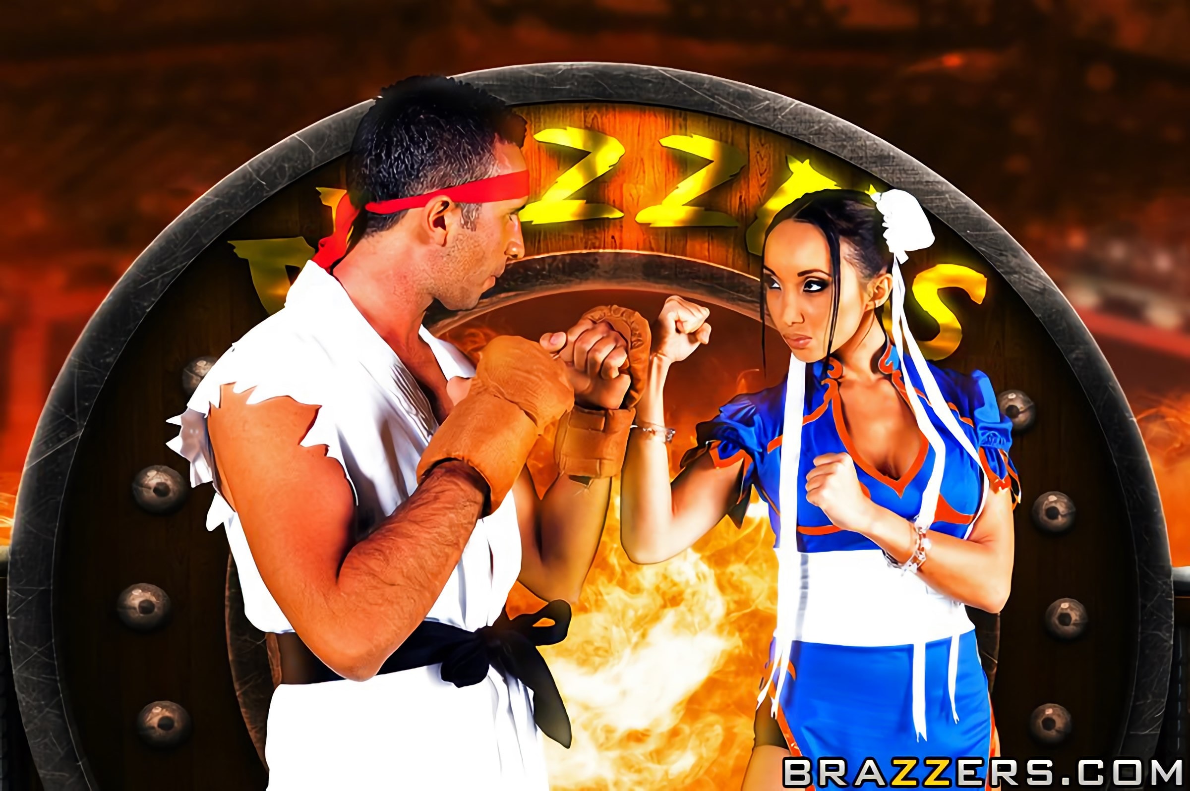 Brazzers 'Sex Fighter 2' protagonizando Katsuni (foto 5)