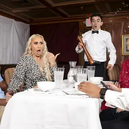 Nina Kayy in 'Brazzers' Waiter Gets Served a Big Round Ass (Thumbnail 1)