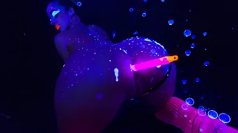 Jada Stevens in 'Blacklight Booty'