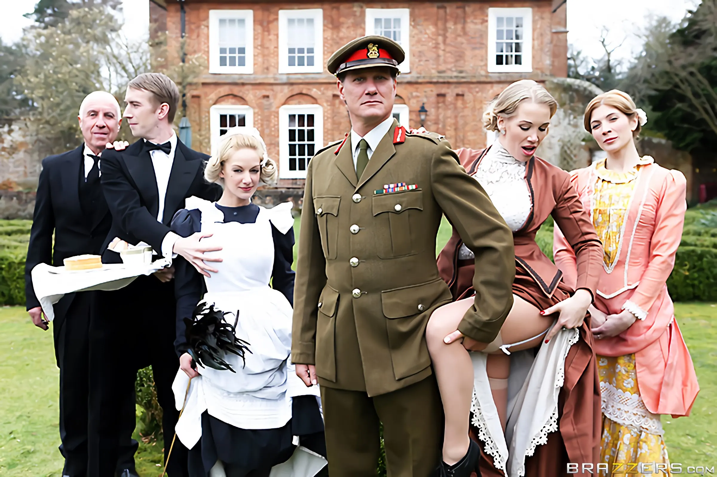 Brazzers 'Downton Grabby' starring Lou Lou (Photo 2)