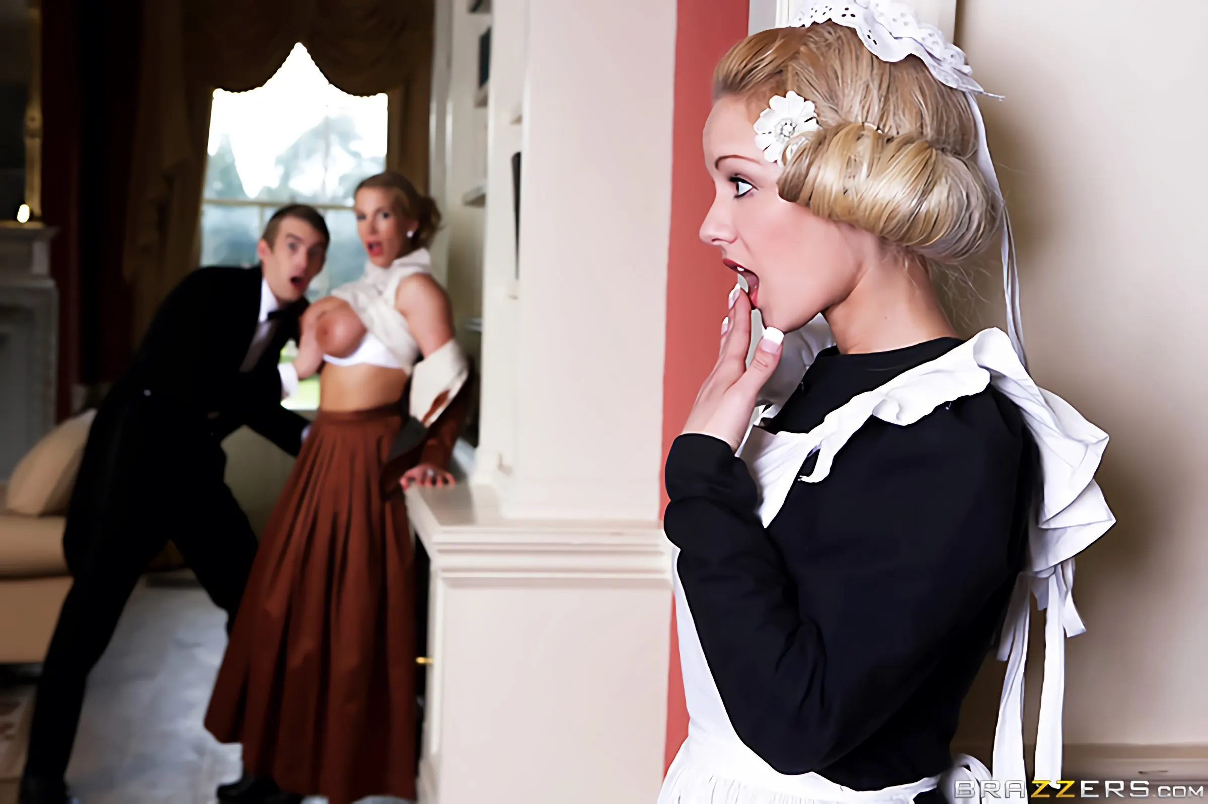 Brazzers 'Downton Grabby' starring Lou Lou (Photo 6)