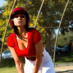 Audrey Bitoni in 'Brazzers' Audrey Gets the Batter Up (Thumbnail 7)