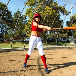 Audrey Bitoni in 'Brazzers' Audrey Gets the Batter Up (Thumbnail 12)